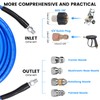 50FT Pressure Washer Sewer Jetter Kit, 5800 PSI Water Jet