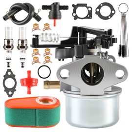 Carburetor Compatible with B&S 591597 216852 590780 593380 591137 110P02 110P05 8.75 875 series 190cc Engine Fits for Troy-Bilt 020568 020676 8.5 850ex Pressure Washer Carb
