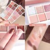 FeiCuiYun 10 Colors Eyeshadow Palette,Matte&Glitter&Shimmer Eyeshadow Makeup,Naturing-Looking,High Pigment Waterproof Eye