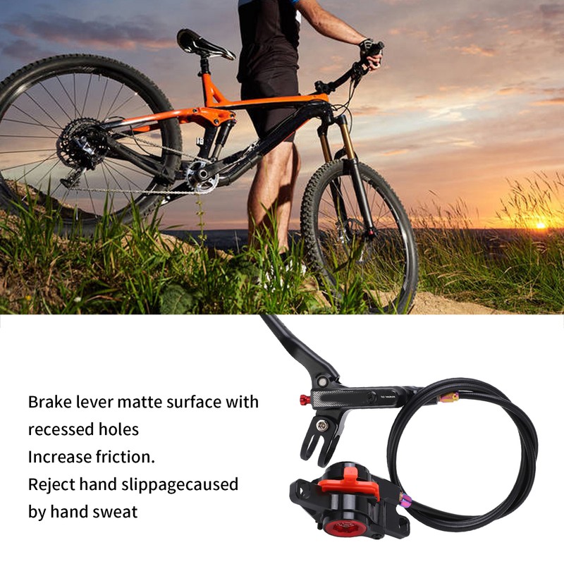MEIJUN Bicycle Disk Brake Set Non Slip Front Rear Line