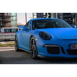 VViViD+ Matte Sky Blue Vinyl Wrap Adhesive Film (1.49ft x 5ft)