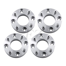 EZAccessory 4 ATV Wheel Adapters Spacers 4x110 to 4x110 | 1" Thick | 10x1.25 Studs | Fits Can-Am 330 400 500 Outlander 500 Renegade 650 Outlander Kawasaki KLF220 KLF300 KVF300 KVF700A/B/D Prairie
