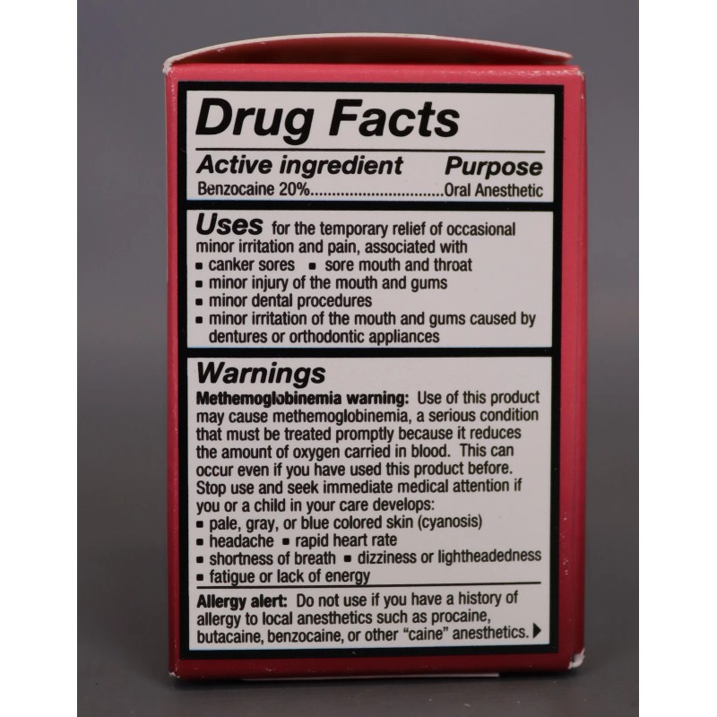 Hurricaine Topical Anesthetic Gel Watermelon 1oz Pack of 3