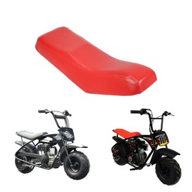 JMCHstore Upgraded New Seat for Motovox MBX10, For Mototec 105cc Mini bike (Red)