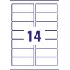 Avery Printable, Customisable Address Mailing Labels, Inkjet Printers, 14 Labels