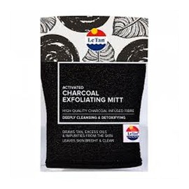 Le Tan Charcoal Exfoliating Mitt