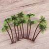 HOLIDYOYO Artificial Palm Tree, 15pcs Mini Model Coconut Palm Tree