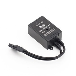 SUPERNIGHT IR Remote Controller 44 Keys Mini Wireless Dimmer Control for 5050 3528 RGB LED Light Strip (Music Remote)