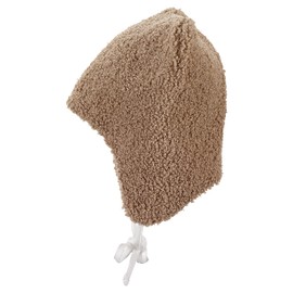 Sterntaler Baby Boys Hat Baby Hat Plush with Ears, beige