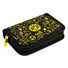 BVB Borussia Dortmund School Case Filled Pencil Case