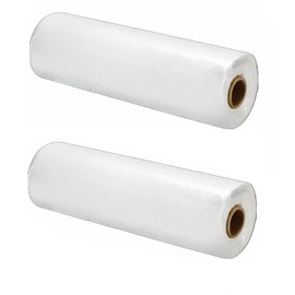 EcoQuality 10x15 Plastic Produce Bags on a Roll 500 Bags/Roll- Food Storage Roll Bags, Clear Plastic Bags for Vegetables, Food, Fruits, Bread, Pet Waste Bags, Grocery Bags, Supermarket Bags (3)