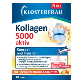 Klosterfrau Collagen 5000 Active | Cartilage and Bone | 20 Sticks
