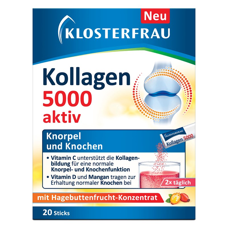 Klosterfrau Collagen 5000 Active | Cartilage and Bone | 20