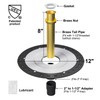 Paikalo Freestanding Tub Drain Rough-in Kit, Freestanding Bathtub Drains Installation