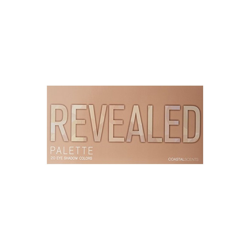 Coastal Scents Revealed Paleta de tonos color piel y metálicos,