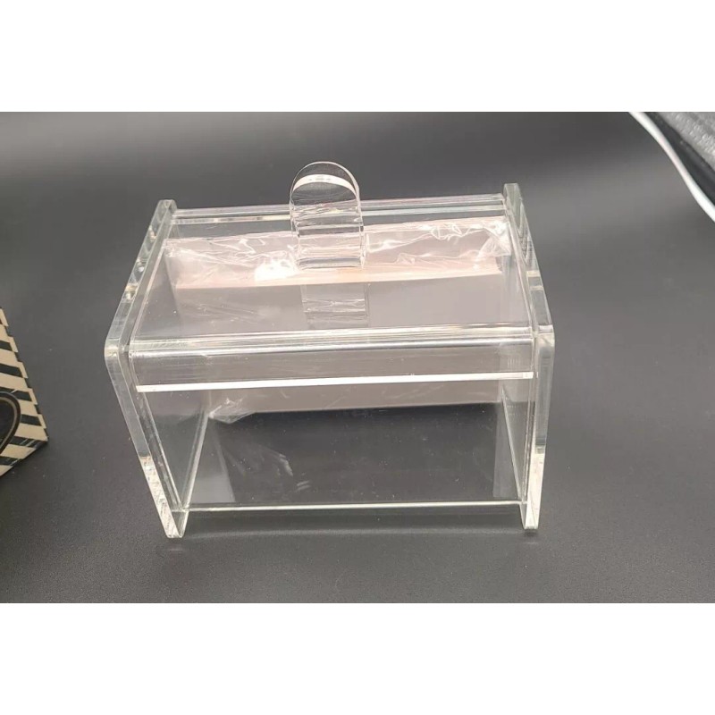 Huang Display Top Recipe Box Acrylic Office Home Desk.