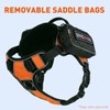 Dogline Quest No-Pull Dog Harness with 3D Rubber Service Dog