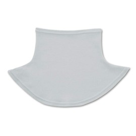 G12-0072_GY Sleeping, Cotton, Skin-side, Lining, Silk Moisturizing Neck Warmer, Made in Japan, Gray