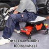 AVGGO Creeper Caster Wheels Set of 4, Roller Blade Rubber
