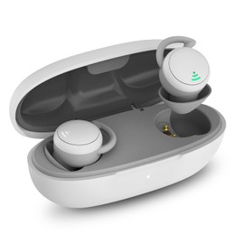 SZHTFX Sleep Earbuds Canal Noise Isolating Sleep Headphones Wireless In-Ear Mini Sleep Earphones (Grey)