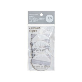 too cool for school Fixing Cover Cushion Air Puff 5P  - too cool for school Fixing Cover Cushion Air Puff
