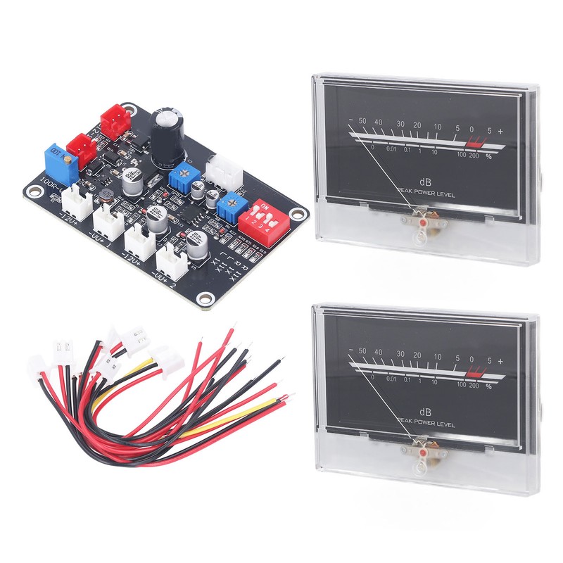 VU Meter High Accuracy Adjustable Backlight Power Amplifier Level Meter
