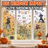 86 PCS Halloween Window Clings Decorations - Cute Spooky Ghost,