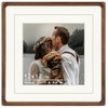 VAUWINEK Square 12x12 Picture Frame, Display Photos 8x8/10x10 with Mat