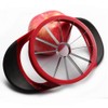 Beylos Easy Grip Apple Corer Slicer-Divider-Cutter-Wedger, Ergonomic Rubber Grip Handle,