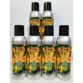 Smoke Odor Exterminator 198 gm/ 7 oz Large Spray Sweet Honeysuckle 7oz Can 6 Pack., Assorted