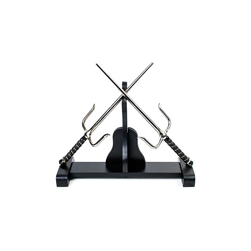 Tiger Claw Kobudo Stand - Sai Kama Display Stand -