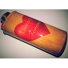Sisters Forever Lighter Case Holder Sleeve Cover Fits Bic Lighters