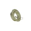 LED recessed downlight spot Samila around swiveling Gold stainless 8.3cm