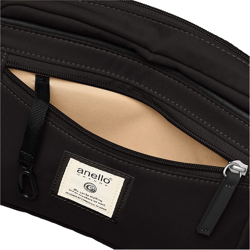 Anello Grande GTM0333Z Mini Shoulder Bag, Multiple Storage, Black