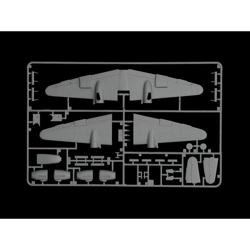 Italeri 0074 - Messerschmitt Me-410 "Hornisse" Model Kit Scala 1:72