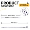 NIUTRIP Bungee Cord Dock Line with Stainless Steel Clip Safe