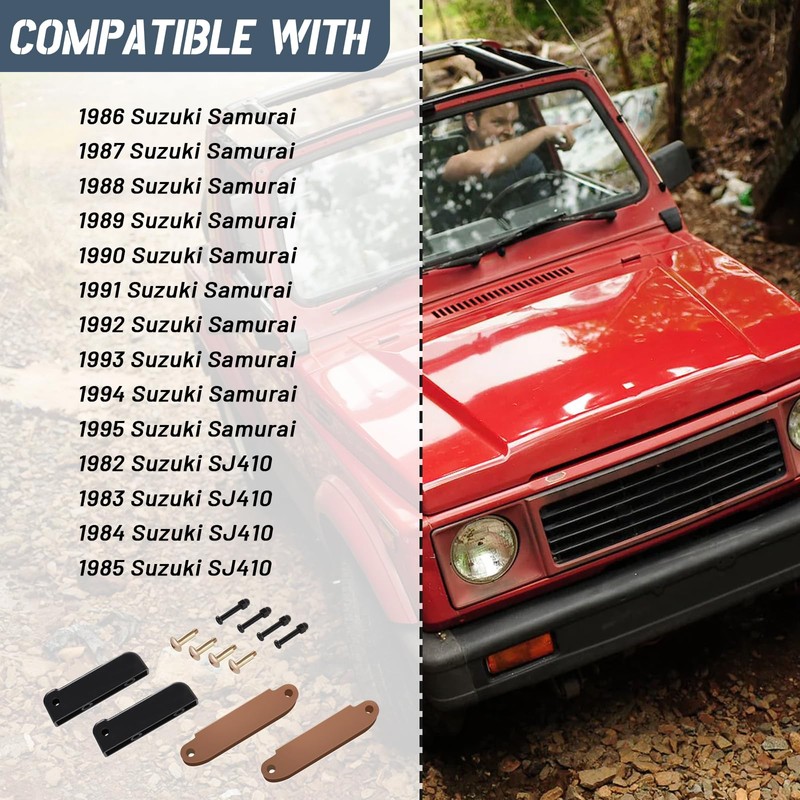 Soft Top Rear Bow Hinge Fits For Suzuki Samurai And