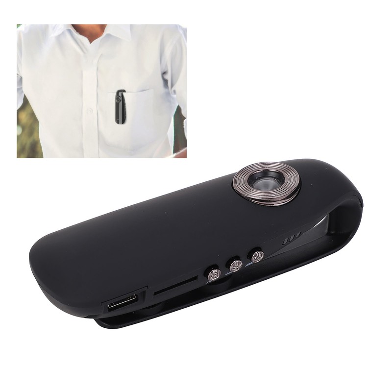 1080P HD Mini Wearable Camera 2MP Motion Detection 560mAh Battery