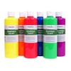 Handy Art Fluorescent Tempera Paint, 6 per Set