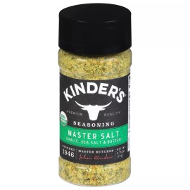 Kinder's Kinders Seasoning Organic Master Salt 2.75 Oz (Pack Of 8)