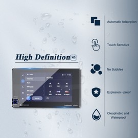 BIBIBO 2023 2024 Tundra Screen Protector Fit for 2023 2023 Toyota Tundra Navigation Display 8 Inch Center Control Touchscreen Protective Film,Tundra 2023 Screen Protector 2023 2024 Tundra GPS Screen Accessories, HD 9H Scratch Resistant