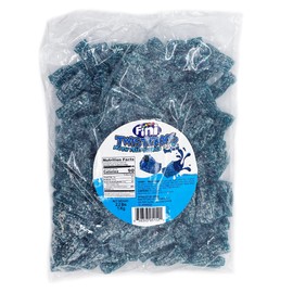 Sour licorice Twist Gummy Candies/Twisteroos Bite Size Gummies (Blue Raspberry, 2.2 Pound (pack of 1))