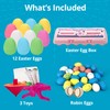 Plastic Easter Eggs Filled with Chocolate Robin Eggs, 12 Filled