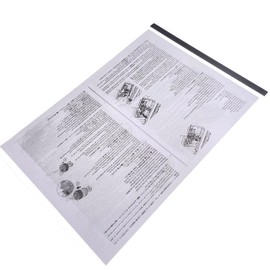 OKLILI 5pc X Carrier Sheets Sheet Compatible with Plustek A4 Letter Size Scanner Scan A3 B4 Odd-Sized Flimsy Wrinkled Folded Torn Fragile Paper Receipt Newspaper Magazine Clipping Crinkled Photo