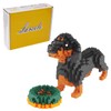 Larcele Micro Dog Building Blocks, Toy Bricks, Pet Building Blocks,