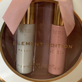 Tru Fragrance Element Edition Pearl & Rose Quartz Eau De Parfum  2 X 0.33 fl oz