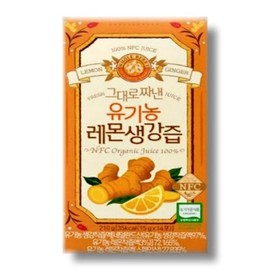 Healthnara whole berry freshly squeezed organic lemon ginger juice 14 packets (32594544) / 건강나라 홀베리 그대로 짜낸 유기농 레몬생강즙 14포 1개 (32594544)
