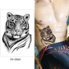 Tiger Tattoos Arm Upper Arm Tattoos Animal Tattoos Fake Tattoos