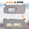 Driver Left Side Sun Visor Compatible with Honda CRV 2017