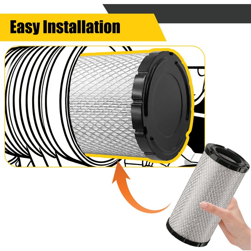 2 Pack 715900394 Air Filter Replacement for Can-Am Defender Traxter